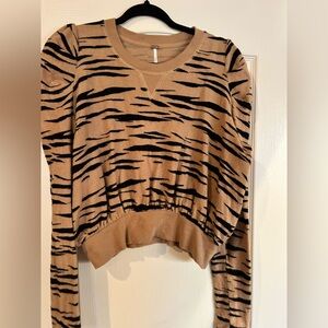 Free People Tiger Stripe Sweater